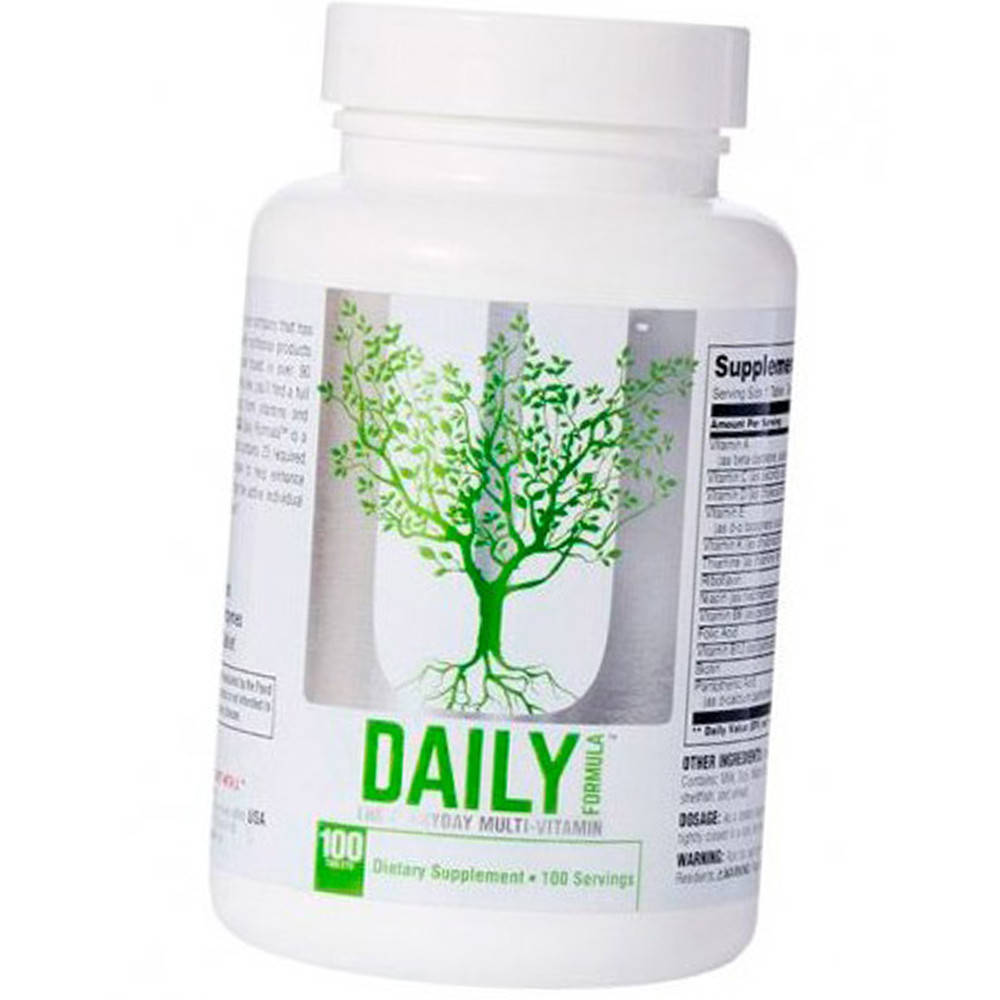 

Витамины Universal Daily Formula 100 таб Минеральный комплекс