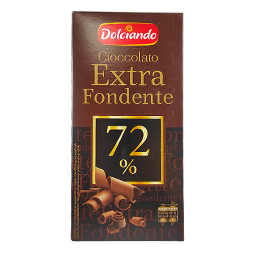 

Шоколад Дольчіандо 72% Dolciando 100g 60шт/ящ (Код : 00-00001543)