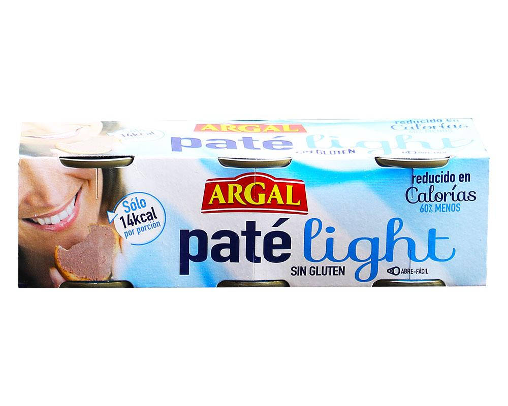 

Паштет печеночный свиной низкокалорийный Argal Pate light, 3шт*80г