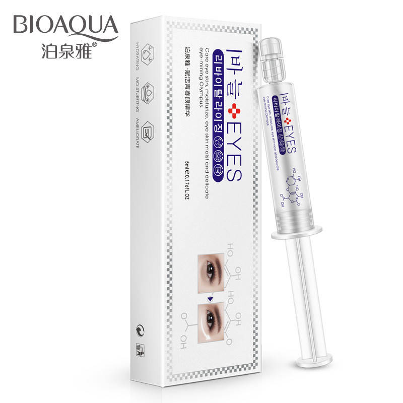 

Сыворотка для кожи вокруг глаз от отеков увлажняющая в шприце BIOAQUA Hydra-Nourishing Eye Care (5мл)
