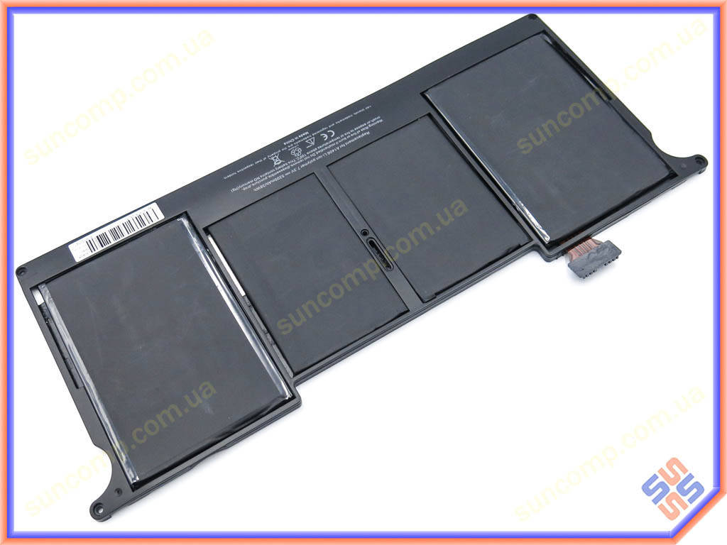 

Батарея A1406 для Apple A1370 (2011год), A1495, A1465 (2012-2015) (7.3V 5200mAh 38Wh). Apple MacBook Air 11.6"