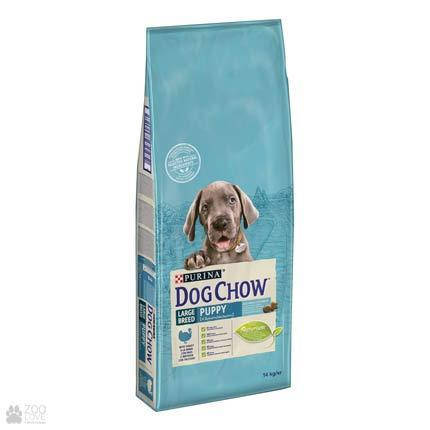 

Dog Chow Puppy Large Breed 14 кг корм для щенков крупных пород