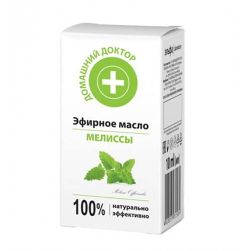 

Эфирное масло Мелиссы 10 мл Домашний доктор