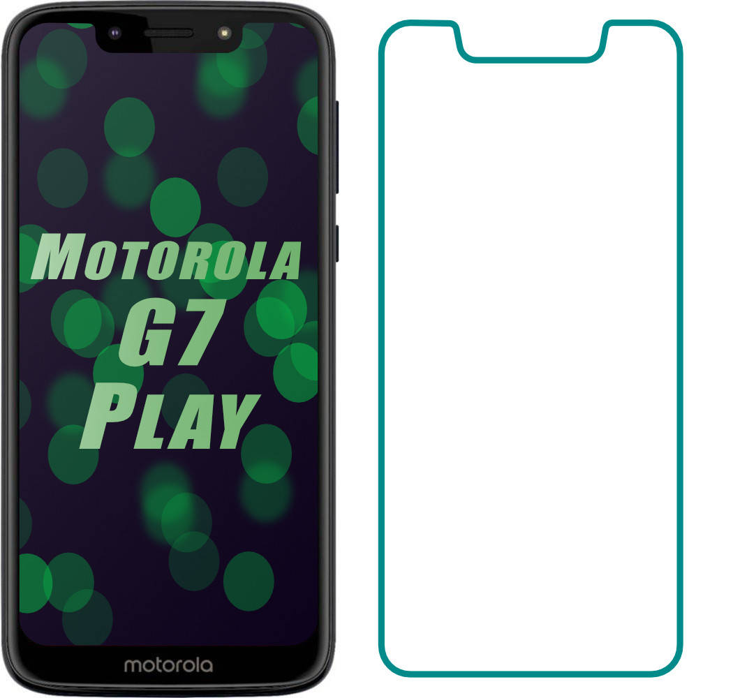 

Защитное стекло Motorola Moto G7 Play (Прозрачное 2.5 D 9H)