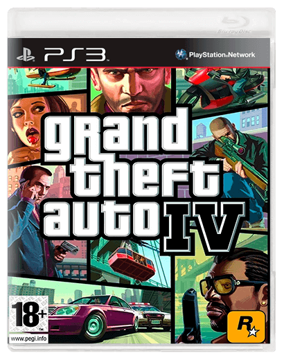 

Игра Grand Theft Auto IV Английская Версия Sony PlayStation 3 Б/У