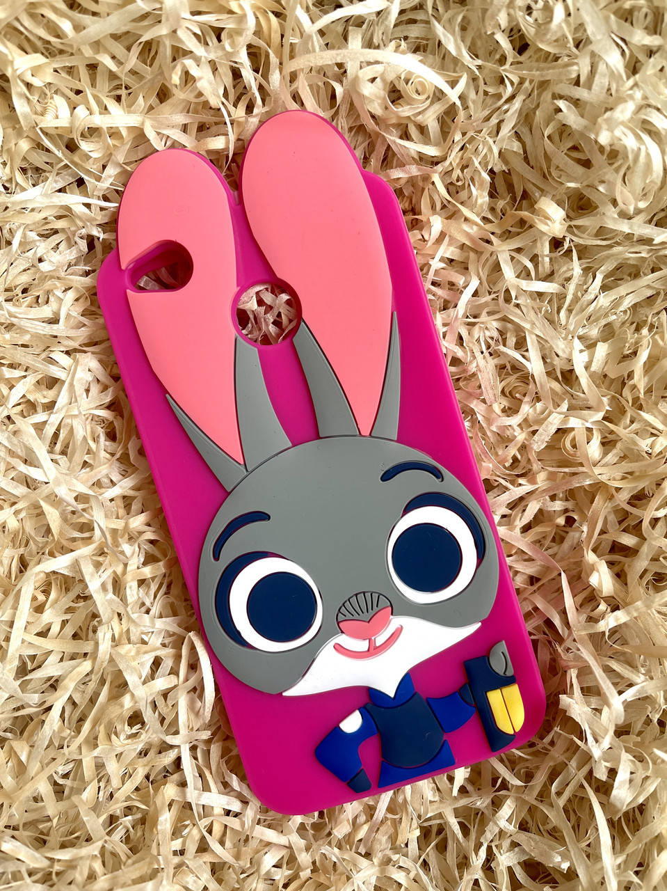 

Силиконовый чехол Джуди Хоппс для Xiaomi Redmi 4x, Pink, Розовый