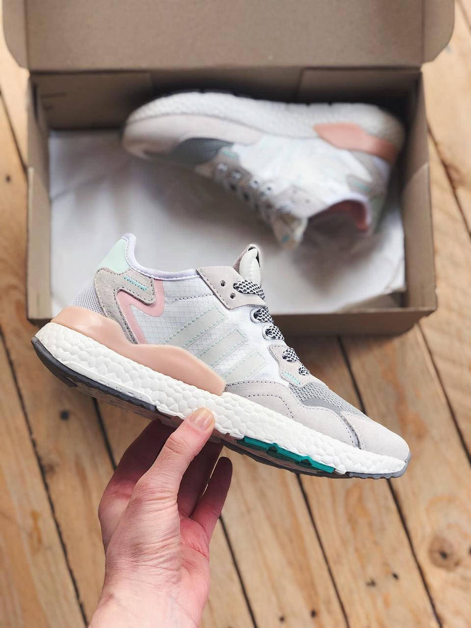 

Женские кроссовки Adidas Nite Jogger 3M рефлективные 40, Серый