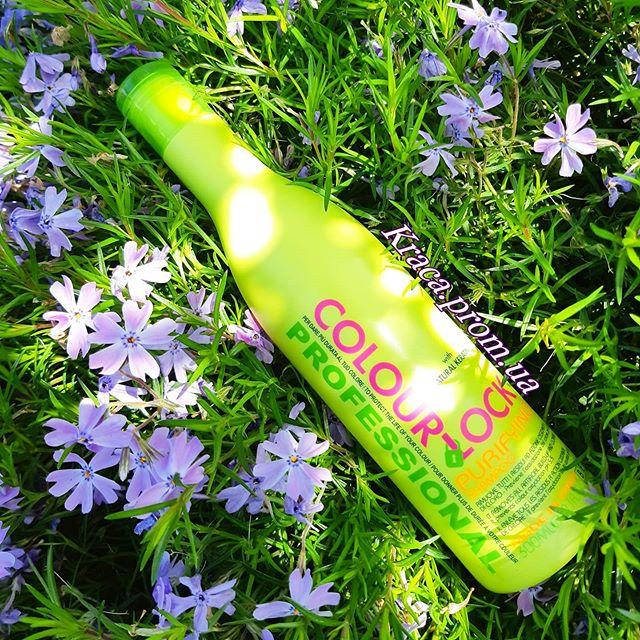 

Очищающий шампунь для окрашенных волос рН 6.0 Purifying Shampoo Colour Lock BES 300мл