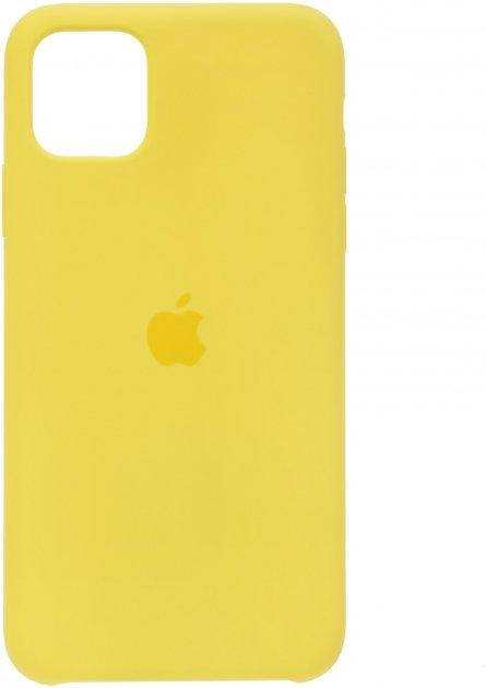 

Silicone Case для Apple iPhone 11 Canary Yellow, Желтый