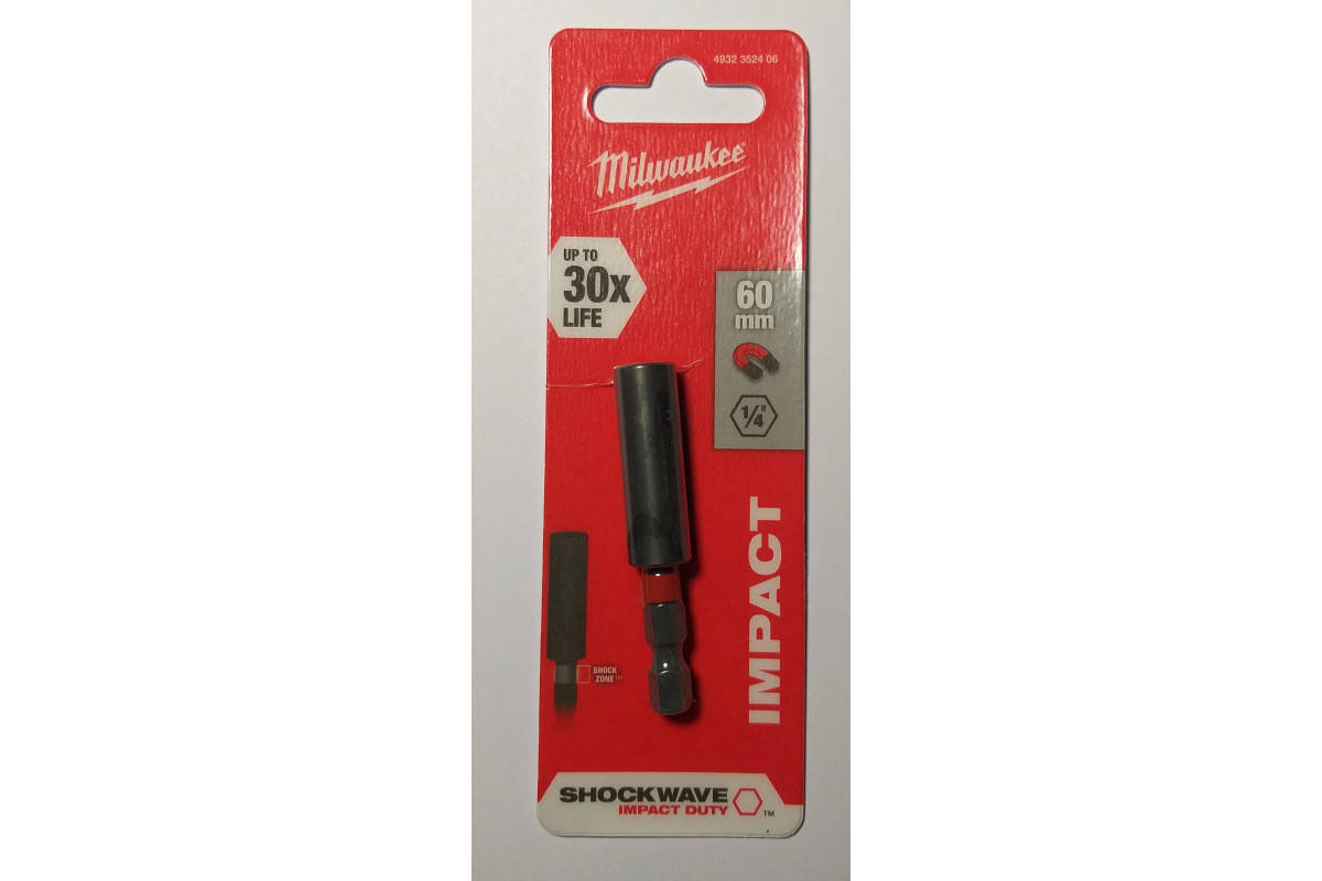 

Держатель для бит магнитный ShW1/4 (60 мм; 1 шт.) Milwaukee 4932352406