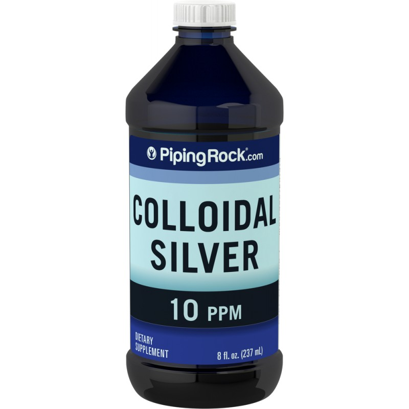 

Коллоидное серебро / Colloidal Silver Liquid, Piping Rock, 10 ppm 237 ml