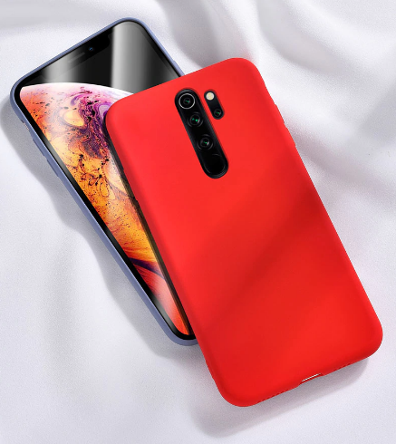 

Чехол силиконовый для Xiaomi Redmi 9 красный (сяоми ксиоми редми 9)