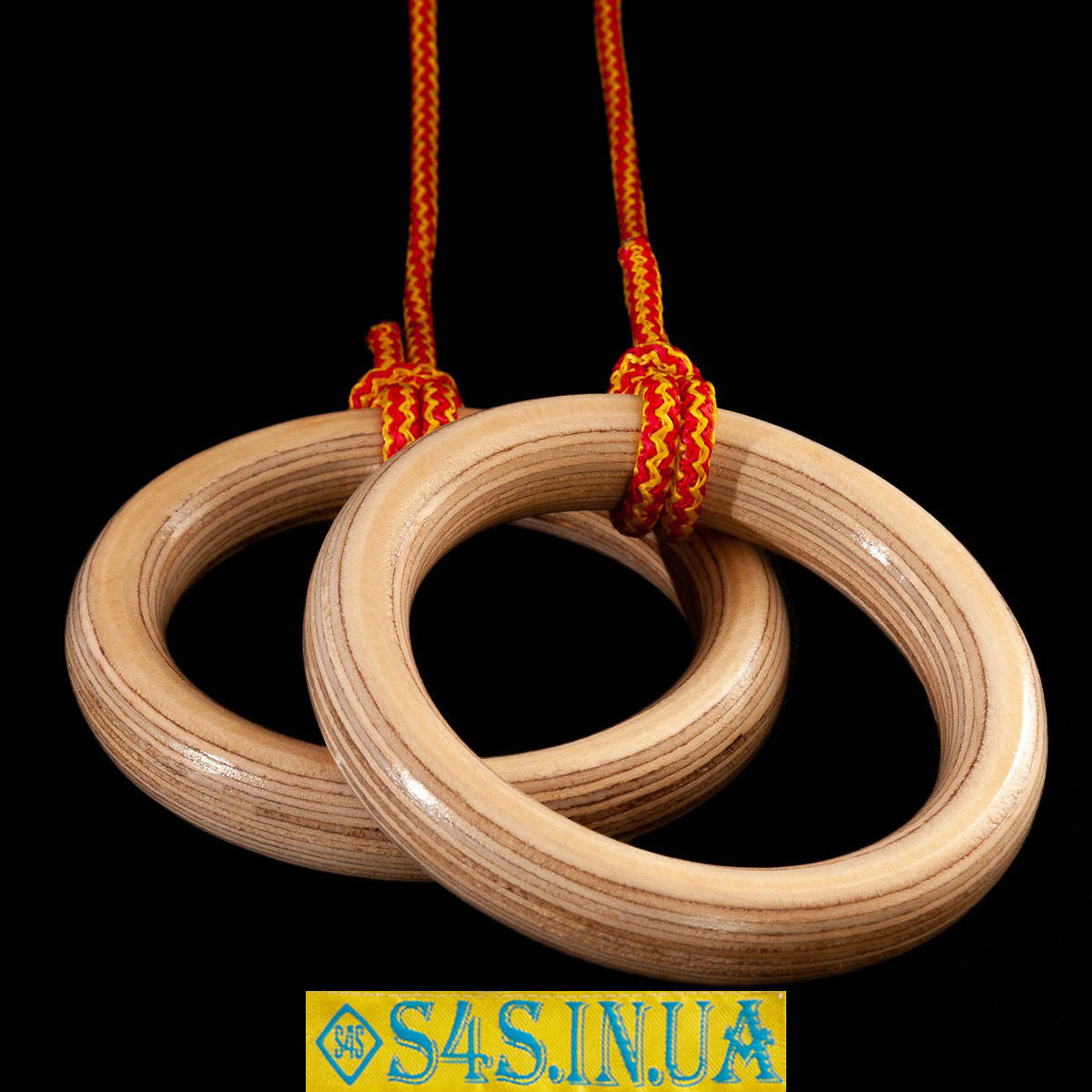 

Кольца детские, подвесные ДЕРЕВЯННЫЕ «ПРЕМИУМ», Бежевый