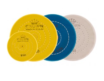 

Круг полировальный муслиновый синий (CROWN) США d-150mm, 50слоев