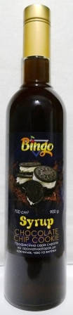 

Сироп для кофе и мороженого BINGO "Шоколадное печенье" 0,9л