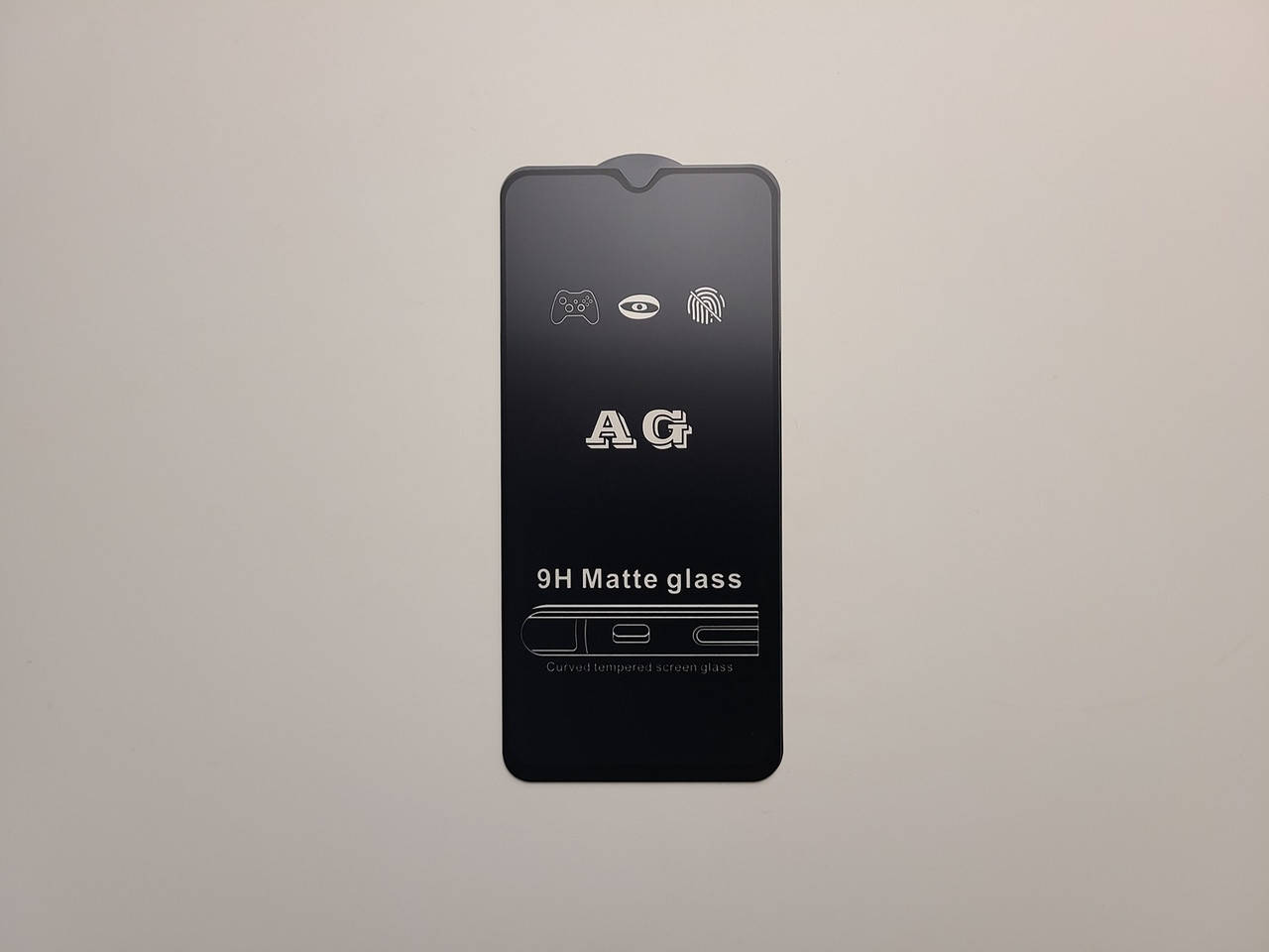 

Матовое защитное стекло для Xiaomi Redmi 9T, Черный