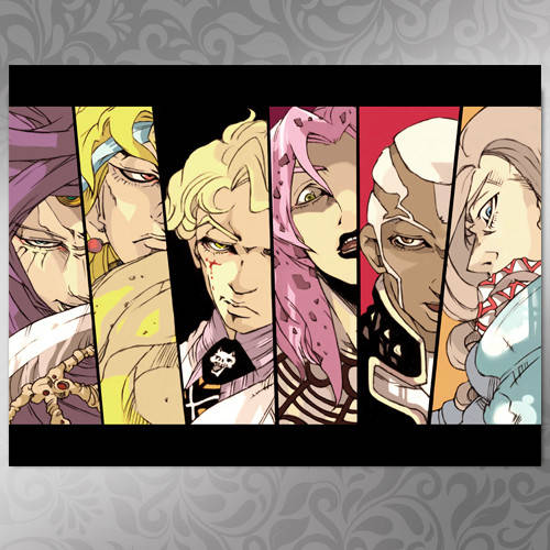 

Плакат Аниме JoJo's Bizarre Adventure 20