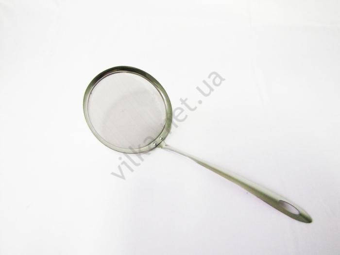 

Шумовка-сетка нержавеющая d 13 cm L 29,5 cm