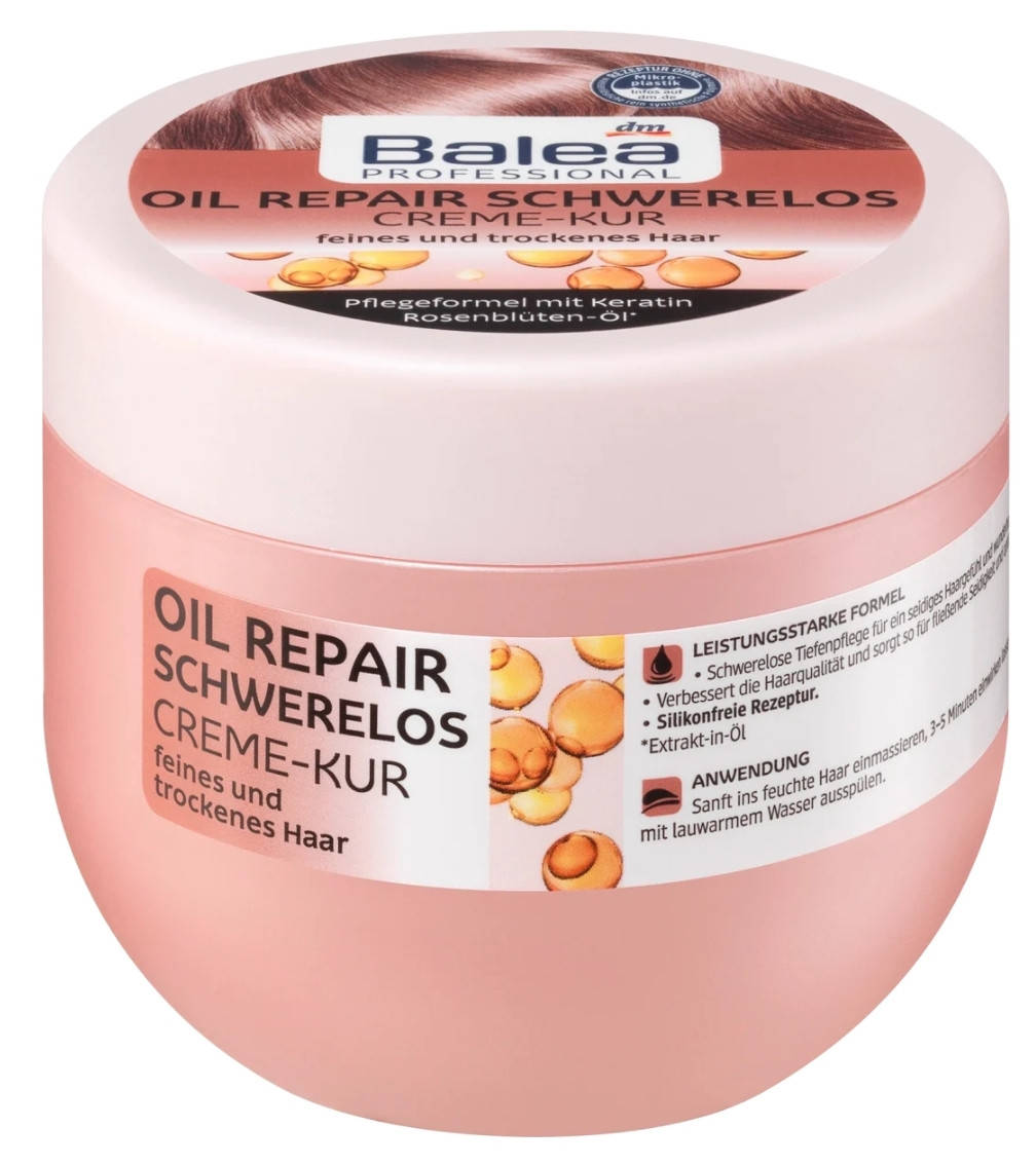 

Balea professional oil repair schwerelos маска для волосся