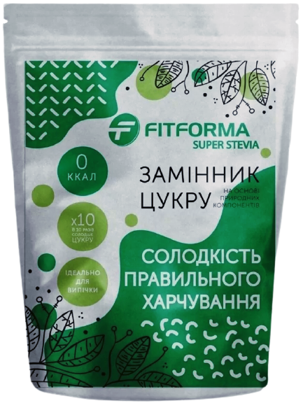 

Сахарозаменитель FitForma Super Stevia (150 грамм)