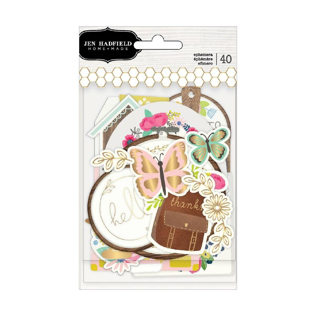 

Висічки - Ephemera - My Bright Life - Jen Hadfield - 40 шт.