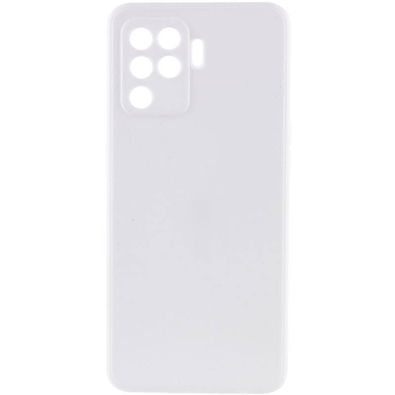 

Силиконовый Чехол с защитой камеры для Oppo A94 (Белый / White)