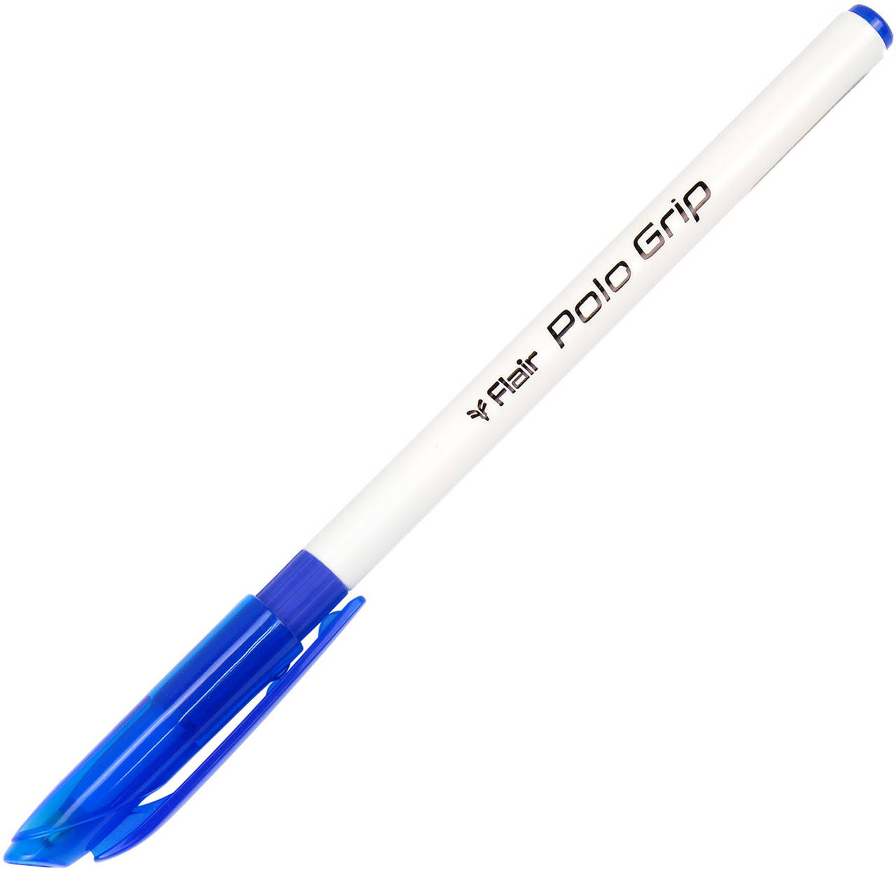 

Ручка кульк. "Flair" №1310 Polo Grip 1мм синя з гум. грипом(50)(1000)