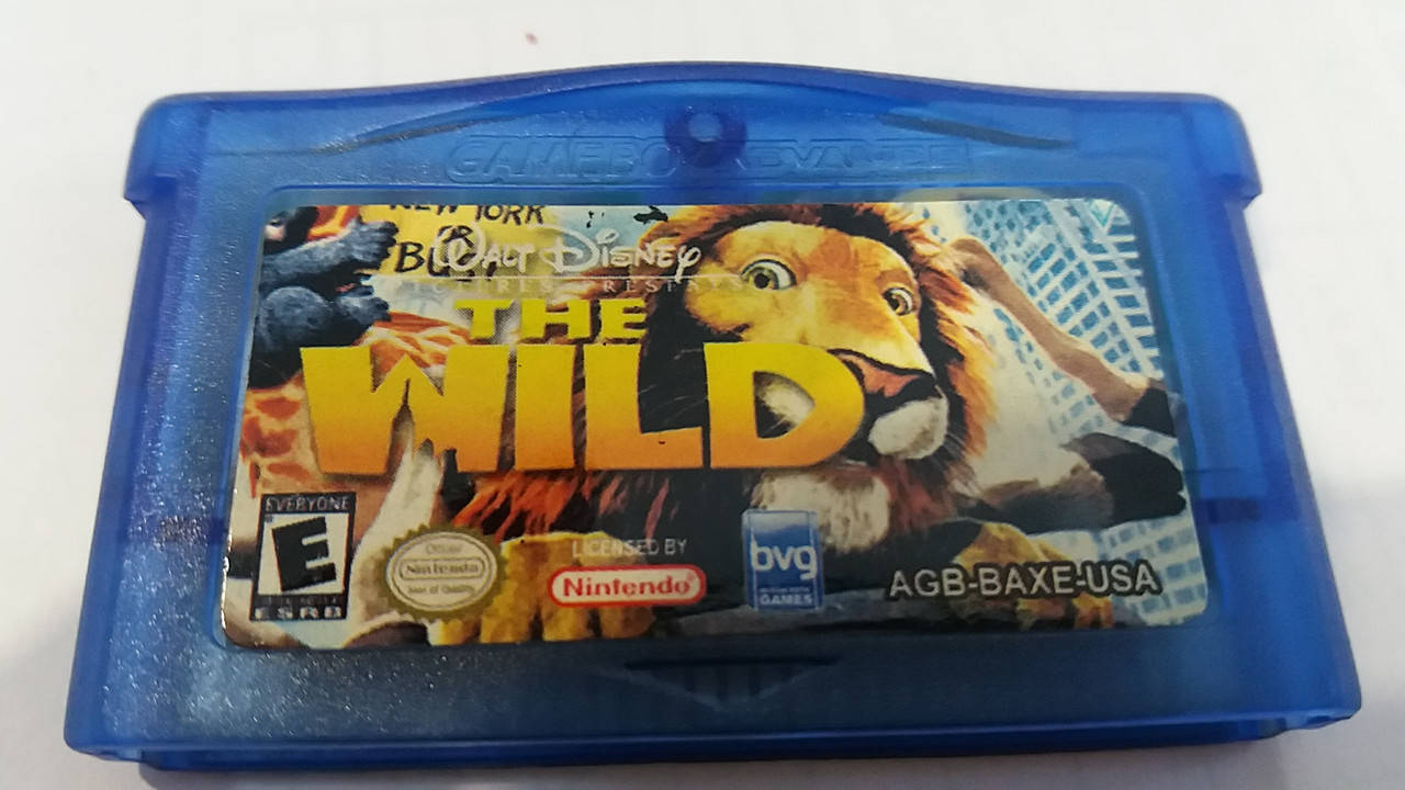 

Картридж на GBA "The Wild"