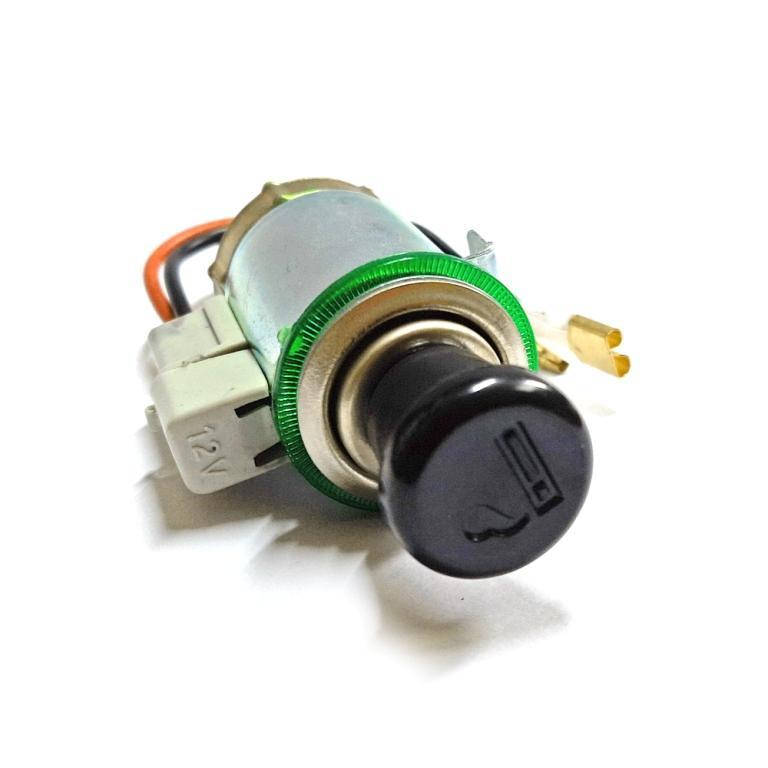 

Прикуриватель 12V укороченный зеленый