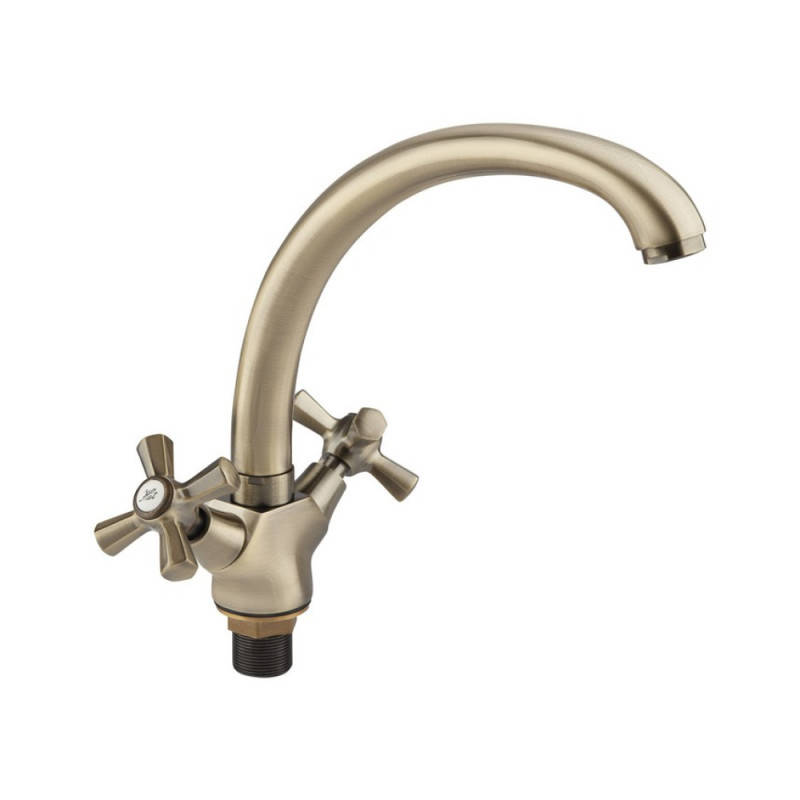 

Смеситель для кухни бронзовый Q-tap Liberty ANT 273F на гайке, Бронза