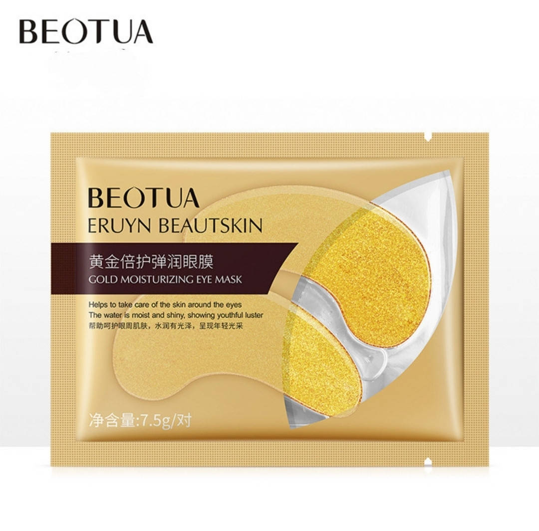 

Патчи для век GOLD Moisturizing Eye Mask Омолаживающие ЗОЛОТО и АЛЬГИНАТ 7.5г / 2шт, BEOTUA