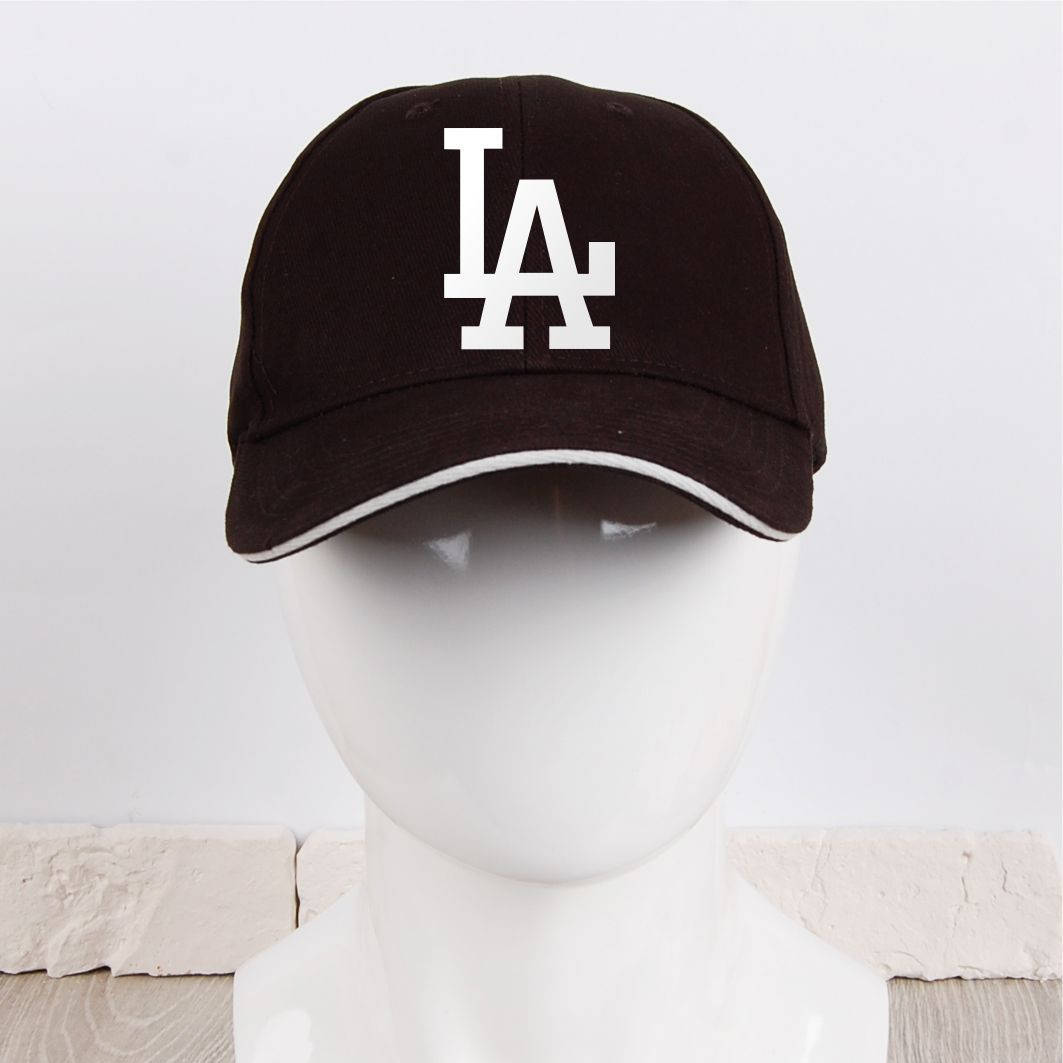 

Черная бейсболка LA (Los Angeles), Черный