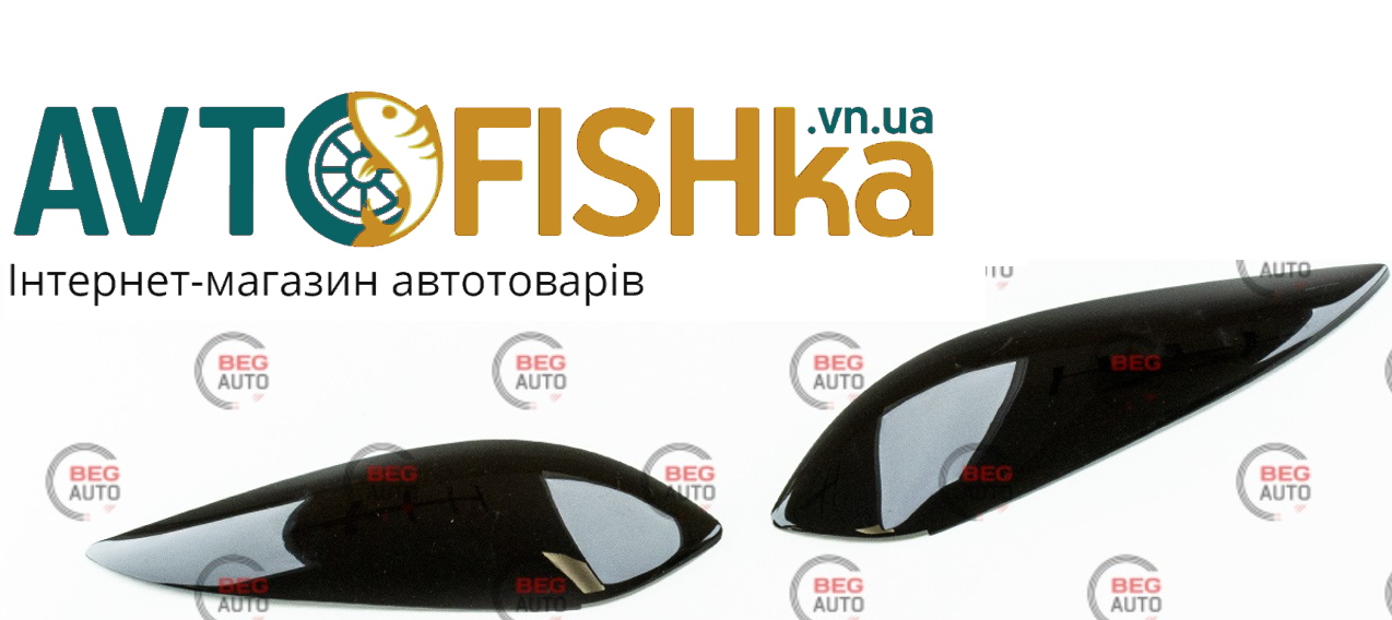 

Реснички на фары Chevrolet Lachetti сед/унив 2004-2013 ANV, Черный