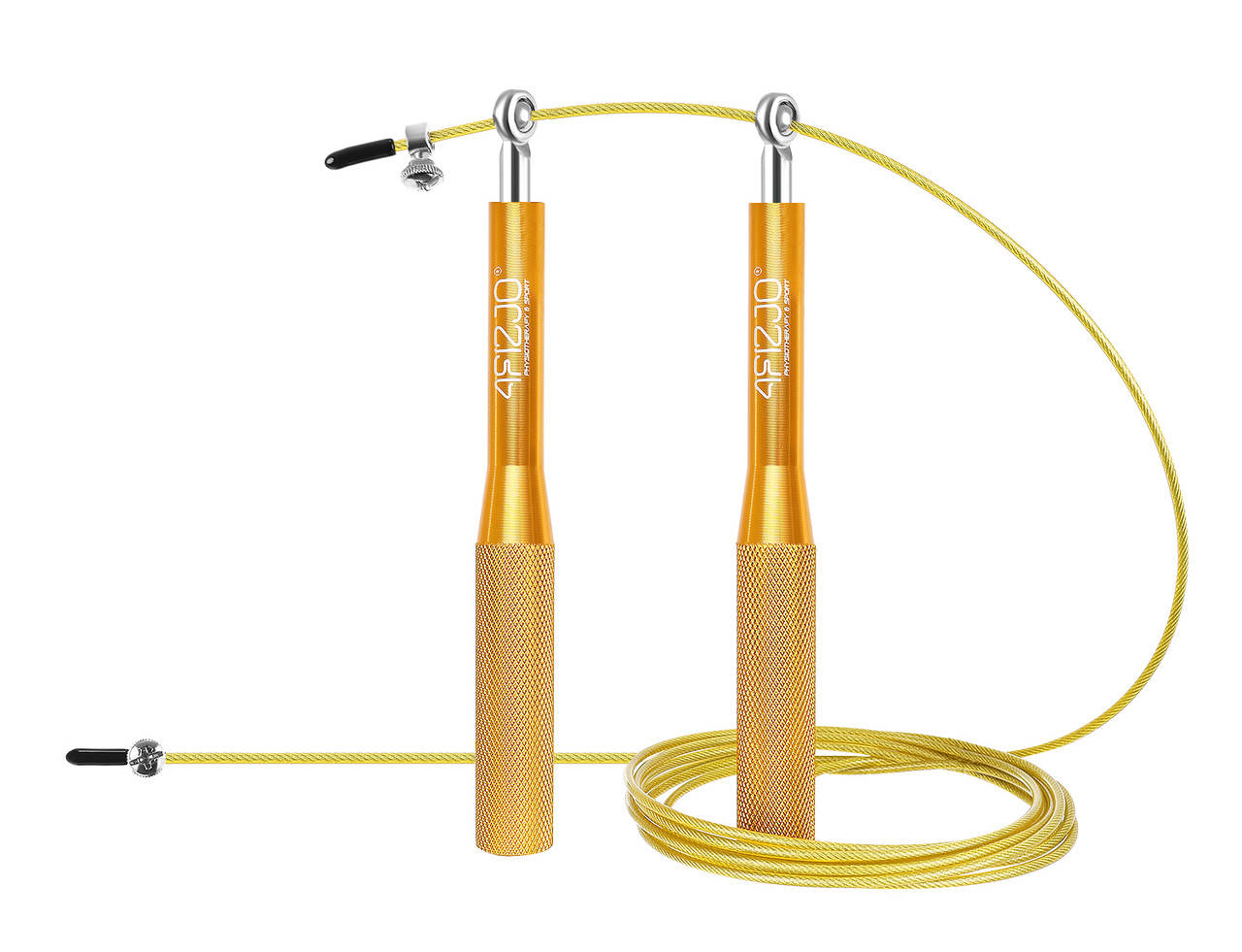 

Скакалка скоростная для кросфита 4FIZJO Speed Rope 4FJ0185 Gold