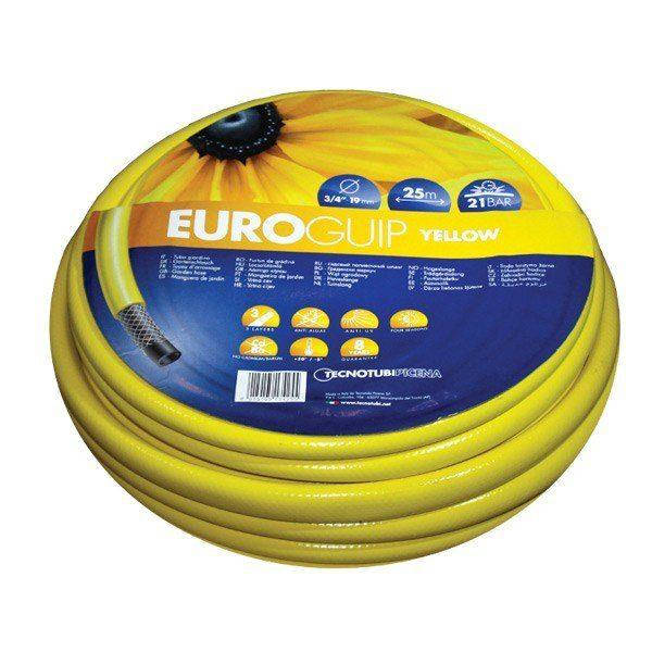 

Армированній шланг для полива 20 м 1/2 дюйма 3-слойный Euro Guip Yellow
