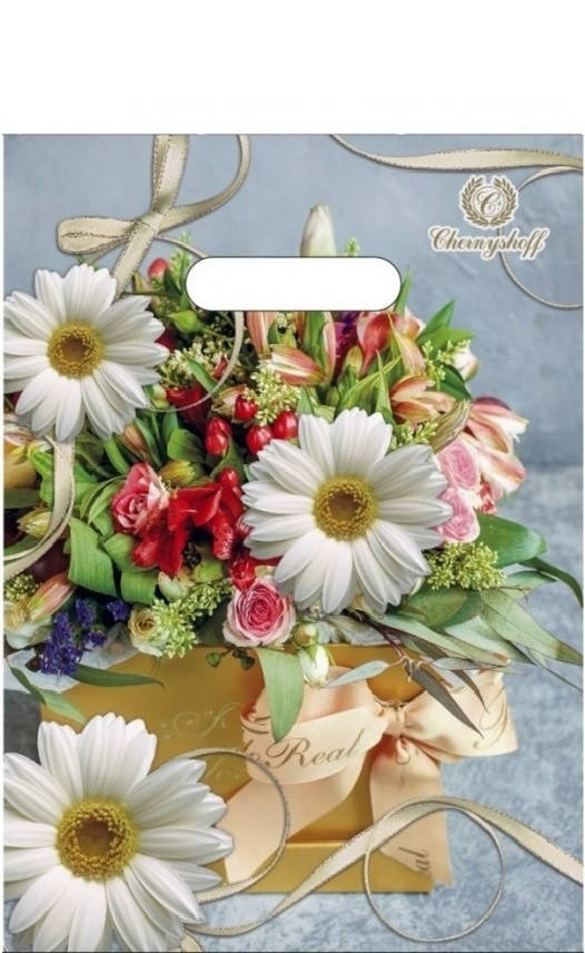 

Пакет с прорезной (вырубной) ручкой банан 22х30