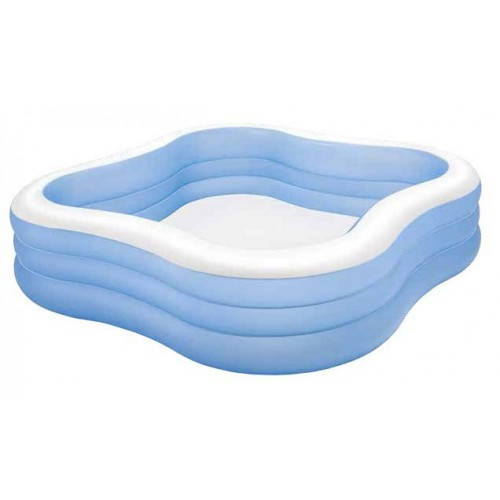 

Бассейн большой Intex 57495 ( 229х229смх56см), Голубой