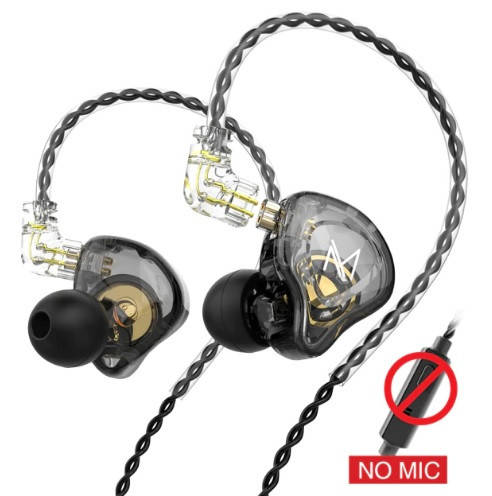 

Наушники-мониторы TRN MT1 No mic Clear Black, Черный