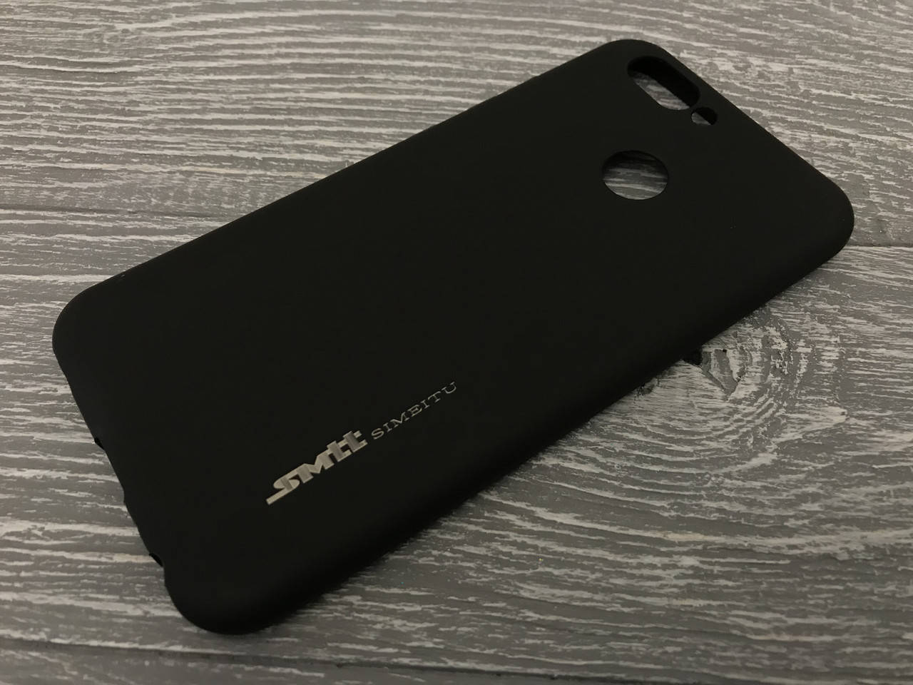 

TPU чехол Smitt накладка бампер для Huawei Nova 2 (2 цвета) черный