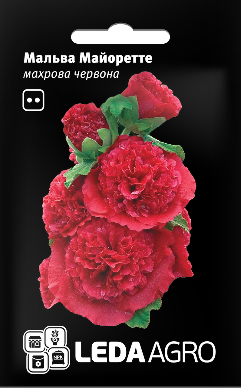 

Семена Мальва махровая Майоретте красная 0,2г LEDAAGRO