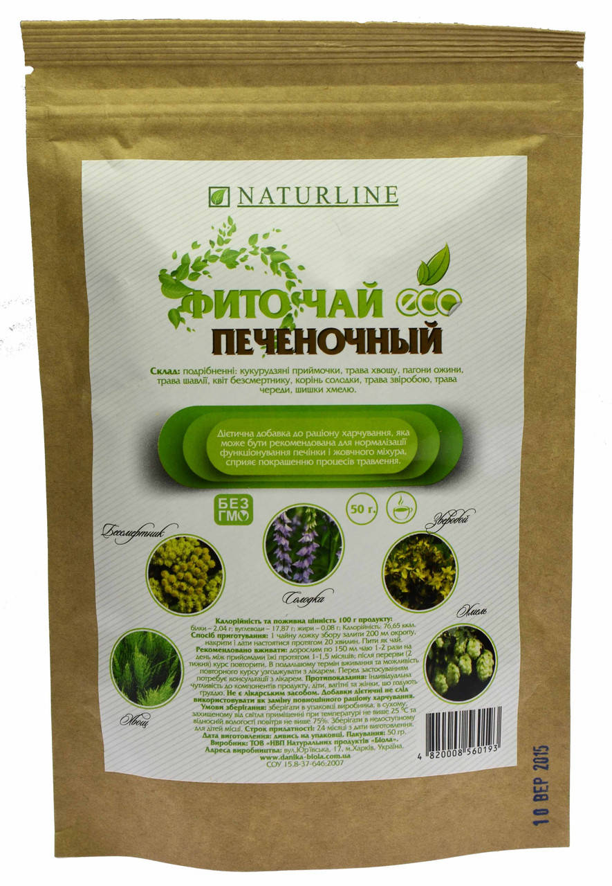 

Фиточай печеночный Naturline, 50 г