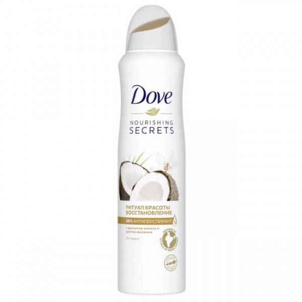 

Антиперспирант-aэрозоль Dove Ритуал Красоты Восстановление, 150 мл