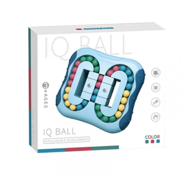 

Головоломка антистресс IQ Ball Spinner, голубая (KG-3047)