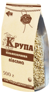 

Крупа овсяная цельнозерновая 500 г