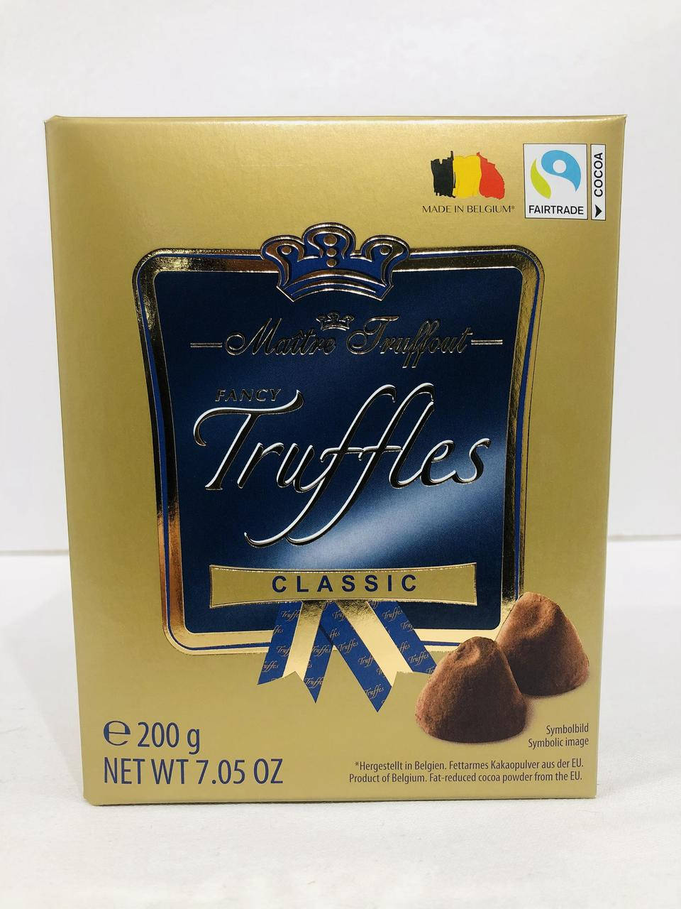

Цукерки Maitre Truffout Truffles Classic 200гр