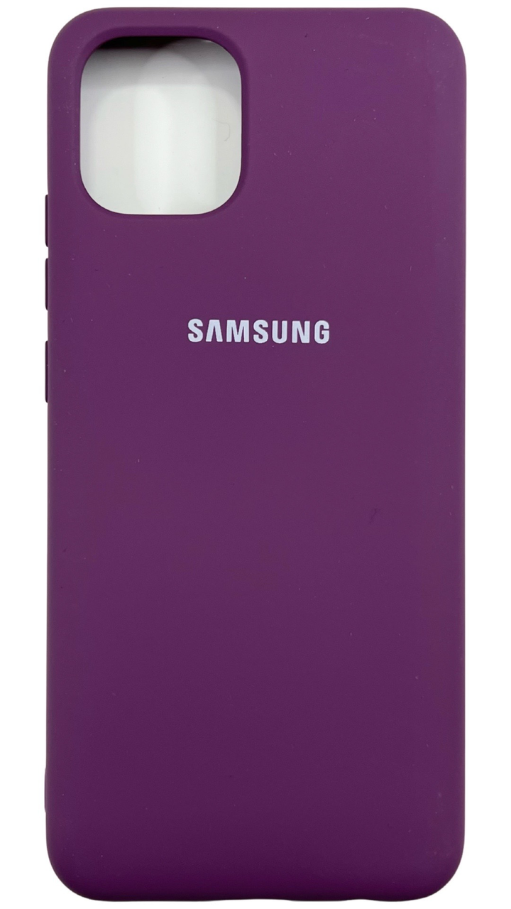 

Чехол Soft touch для Samsung Galaxy A03 (на самсунг а03) баклажановый, Разные цвета