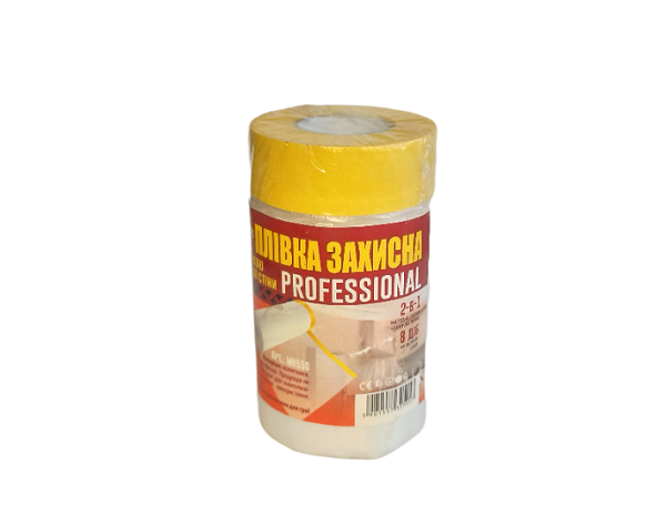 

Защитная пленка 0.55 м х 15 м с клейкой лентой WoffMann