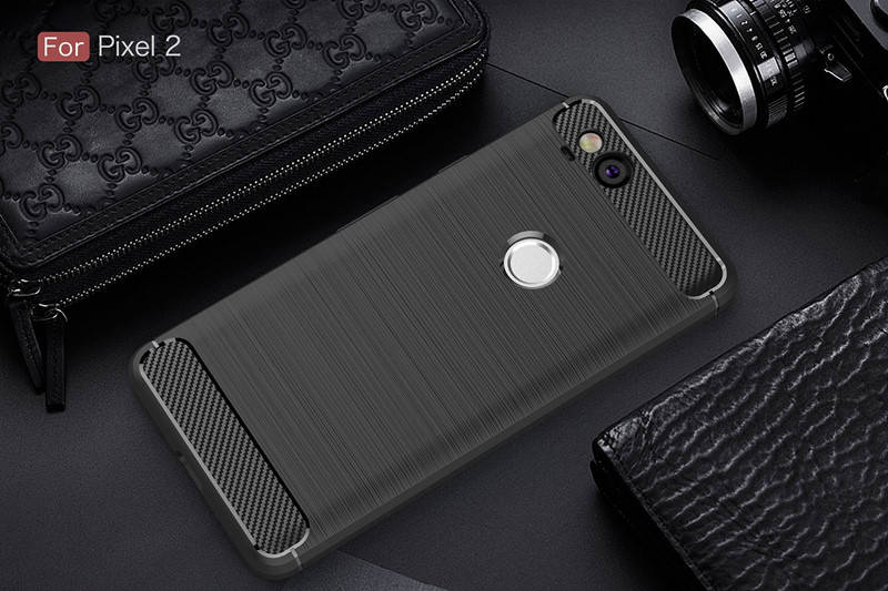 

TPU чехол накладка Urban для Google Pixel 2 (5 цветов) чёрный