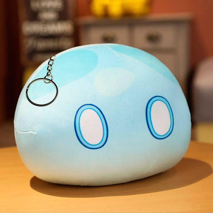 

Мягкая игрушка-брелок слайм Гидро Геншин Импакт - Genshin Impact (13080), Голубой