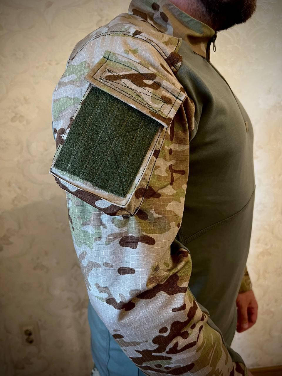 

Тактическая рубашка Убакс Рубашка убакс мультикам военная хаки(арт. 1111) XL